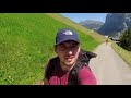 hiking and via ferrata in switzerland in relaxing 4k