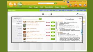 CookEatShare Menu Planner Tutorial
