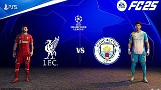 FC 25 - Liverpool Vs Manchester City - Ft.Salah,Marmoush| UEFA Champions League 24/25 | PS5™ [4K60]