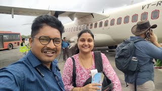 Mumbai to Sindhudurg flight ✈️ Youtube First Income