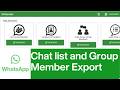 WA Sender v5 1 1 — How to Export WhatsApp Chat & Group Members  Step by Step Tutorial 2026