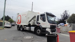 Launceston Garbage \u0026 Recycling ~ 71105 \u0026 71108 ~ Last video of Andrew ~ Christmas special