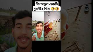 কি অদ্ভুত একটি মুরগীর ডিম 🤣🤣#shorts #shortsviral #shortvideo #funny