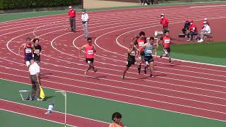 2022 ジャパンパラ陸上 T63 男子 100m (+1.9m)