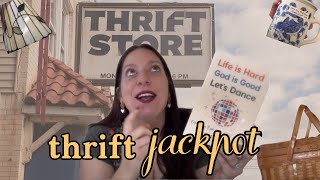 Thrifting for Home Decor - HAUL \u0026 TIPS!