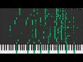 Car Radio - Auditory Illusion (Midi Piano Cover) Hear Lyrics When There Are None