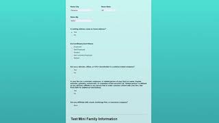 Onboarding Questionnaire Demo