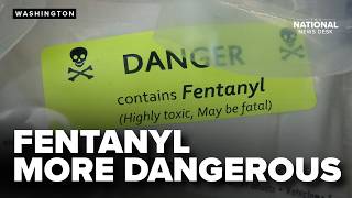 DEA warns that FENTANYL is MORE unpredictable and lethal
