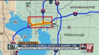 Tampa City Council votes against TBX