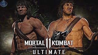 Mortal Kombat 11 Online - CRAZY COMEBACK WITH RAMBO!