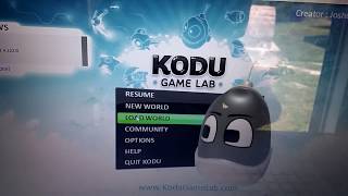 Learning Kodu, Lesson 1: What is Kodu?