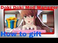 How to gift monika clothes in Monika after story ddlc mod mas