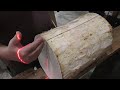 plane making harvesting lumber from logs part 2