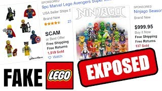 Exposing Dishonest FAKE LEGO Sellers! (Online LEGO Scams)