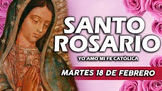 🔴 SANTO ROSARIO DE HOY MARTES 18 DE FEBRERO 2025 |MISTERIOS DOLOROSOS | Rosario a la Virgen María