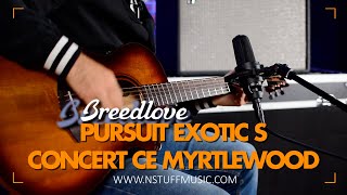 Breedlove Pursuit Exotic S Concert CE Myrtlewood