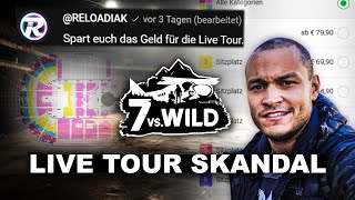 7 vs. Wild LIVE TOUR SKANDAL und STATEMENT vom EX-TEILNEHMER! | nykesname