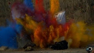 Explosive Art High-Speed | MythBusters