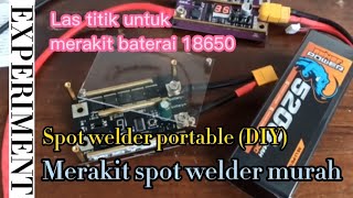 Spot welder portable (DIY) hijau vs ungu