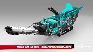 Powerscreen Texas Premiertrak 600