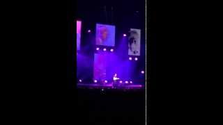 Ed Sheeran "Runaway" live @ The Staples Center 2014 X tour