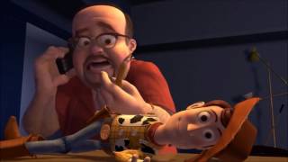 Toy story 2 woody arm ripped