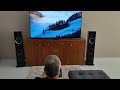 Martin Logan Motion F200 speaker Demo