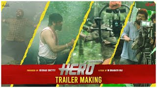 HERO Trailer Making | Rishab Shetty | Ganavi Laxman | Bharath Raj | Pramod Shetty | Ajaneesh Loknath