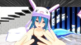 【MMD VR180 4K】初音ミク ダーリンダンス【YYB Hatsune Miku】