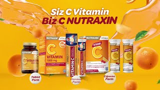 Nutraxin C Vitamini | Siz C Vitamin Biz C Sağlık