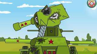 Army of steel tanks. World of tanks. Мультики про танки. Animation about Iron monster tanks.