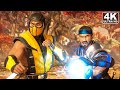 Scorpion & Sub Zero Become Best Friends Scene 4K ULTRA HD - MORTAL KOMBAT