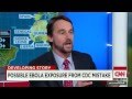 CNN Possible Ebola exposure from CDC mistake 26Dec2014