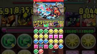 【パズドラ】日曜の闘技場　ドット覇王丸×キャプテンマーベル　ソロ