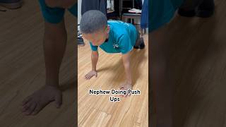 My Nephew Wanting To Do Push Ups. #pushups #nephew #beginners #factsoverfeelings #dontgiveup #god