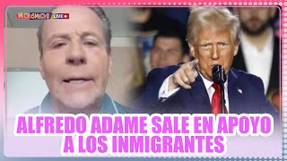 Alfredo Adame sale en apoyo a los inmigrantes / MICHISMECITO