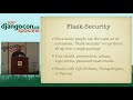 DjangoCon US 2017 - Django vs Flask by David 