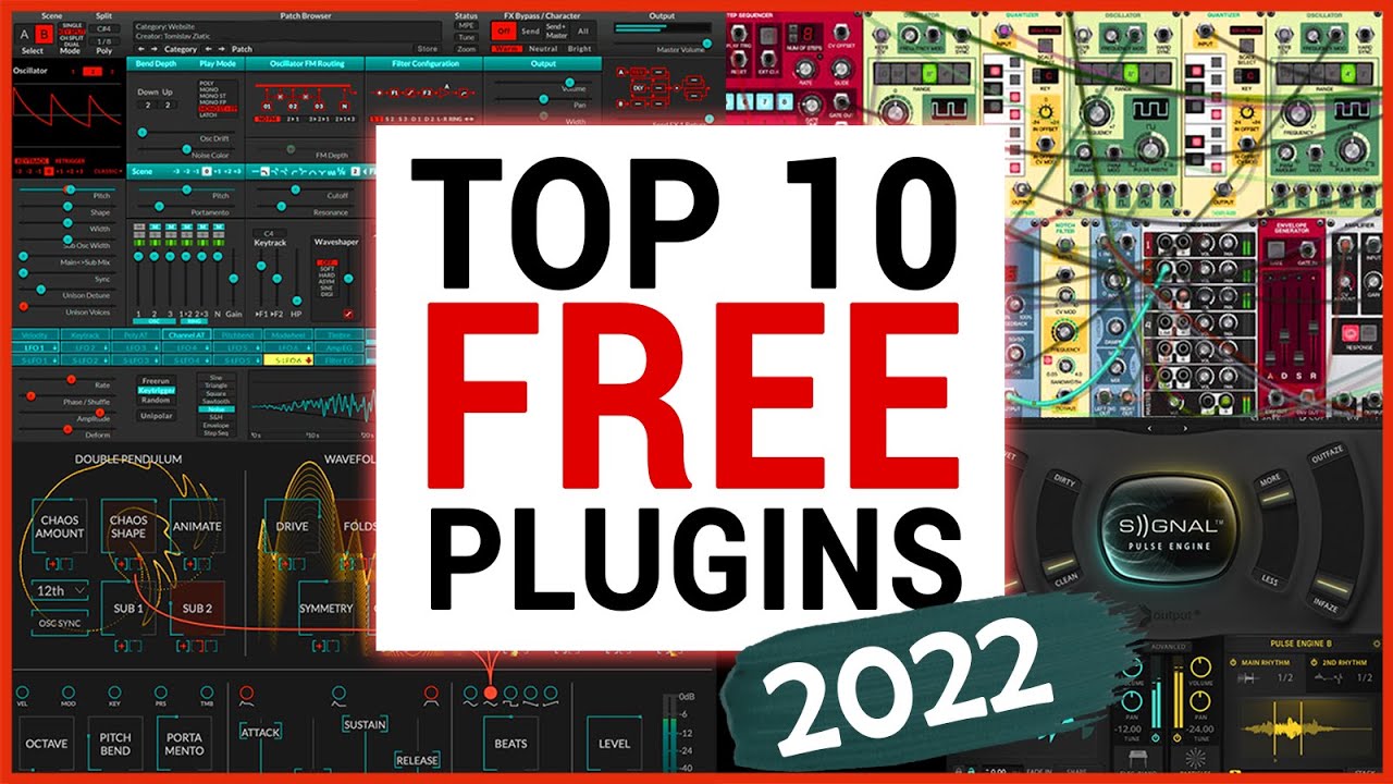 The 10 Best FREE VST Plugins You NEED In 2022! - YouTube