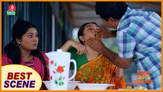 বউয়ের সাথে ঝগড়া করলে যা হয় | Best Scene | Jamai Bour Matha Gorom | Banglavision