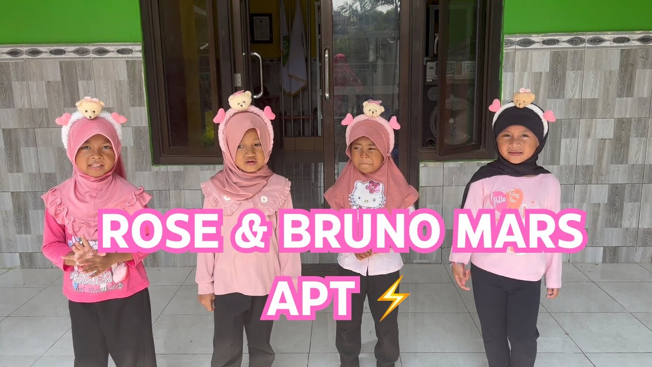 Rosé Bruno Mars Apt Dance Cover Kids Youtube