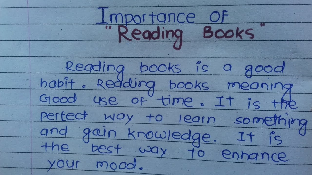 Benefits Of Reading Essay In English At Angelina Varley Blog