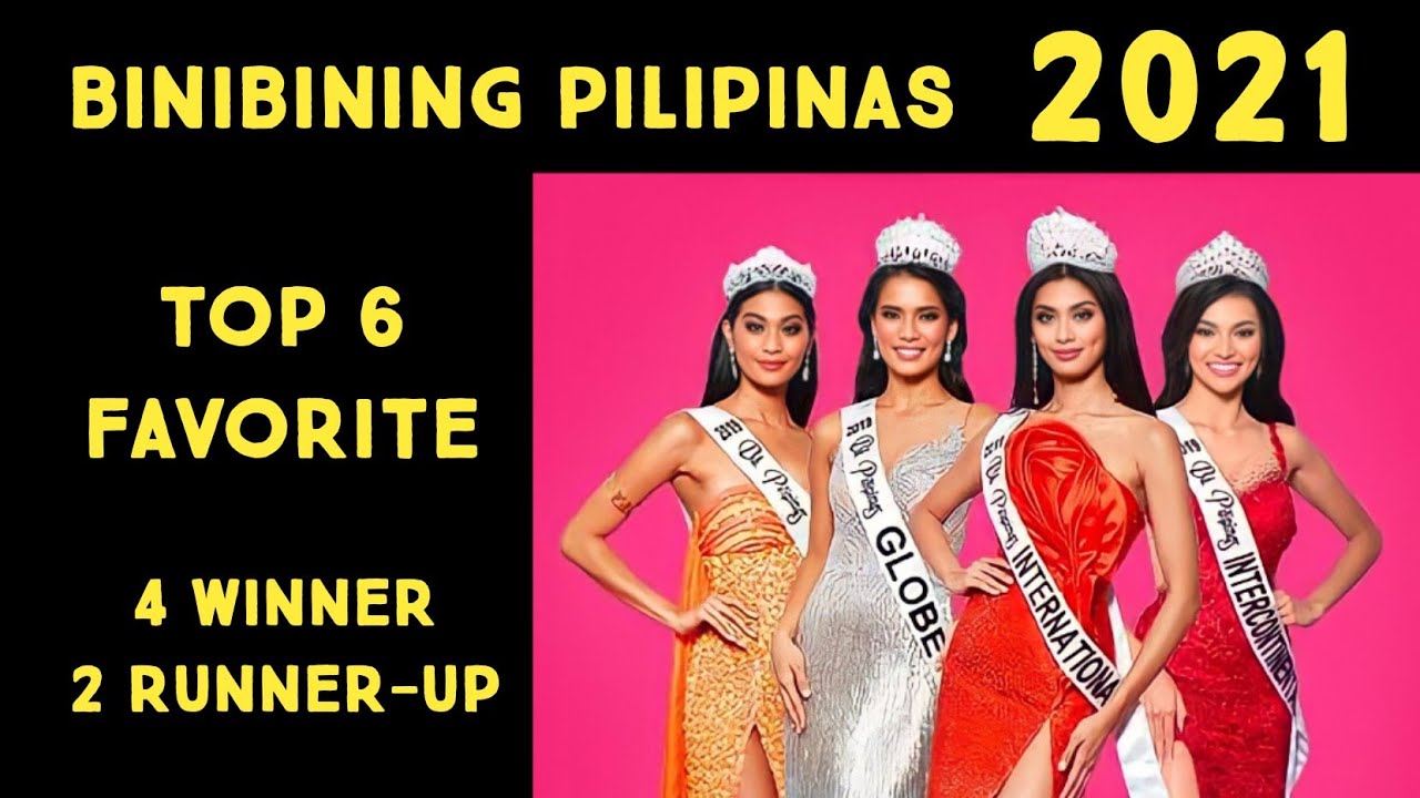 Binibining Pilipinas 2021 Top 6 Favorite - YouTube