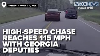 Man arrested after leading Jones County deputies on 115 mph police chase on Highway 49