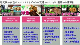 【北海道 札幌グルメ】地元女性がおススメ！デートや友達とのランチに最高のお店8選