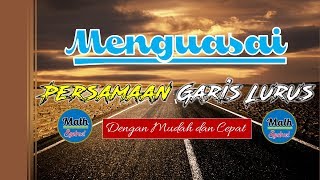 Cara Mudah Menentukan Gradien