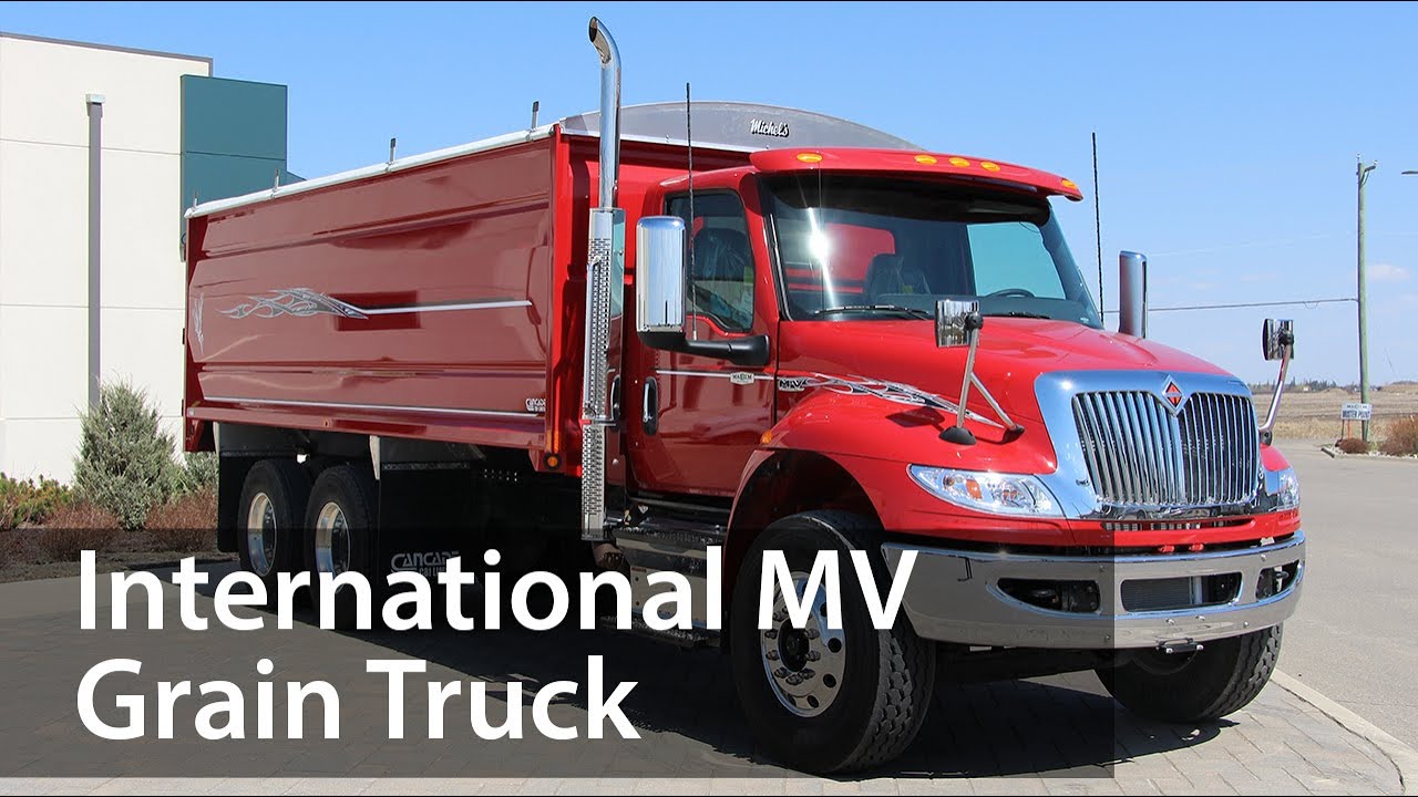 International MV Grain Truck | Maxim Truck & Trailer - YouTube