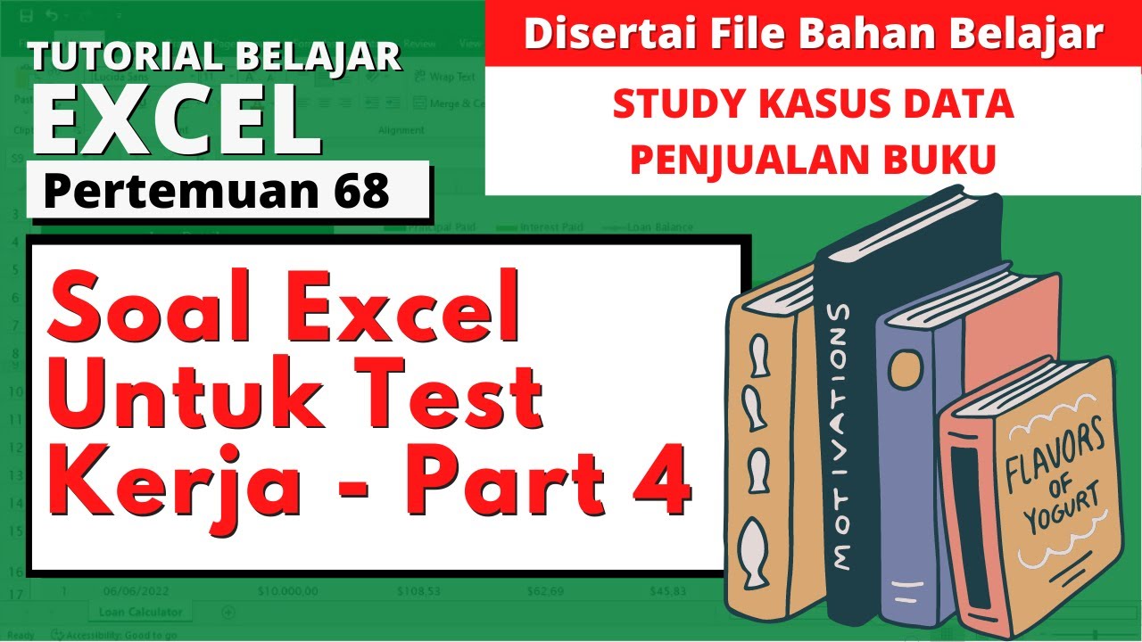 Soal Excel Tes Masuk Kerja Part 4 - YouTube