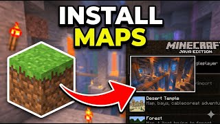 How To Import Worlds & Maps In Minecraft Java