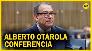 Perú: Premier Alberto Otárola da a conocer los acuerdos del Consejo de Ministros | EN VIVO