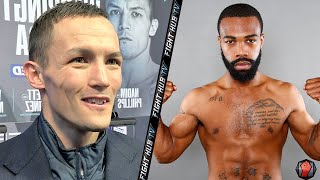 JOSH WARRINGTON EYES GARY RUSSELL JR FOR YEAR END SHOWDOWN; ENVISIONS ELECTRIC FIGHT IN RING RETURN